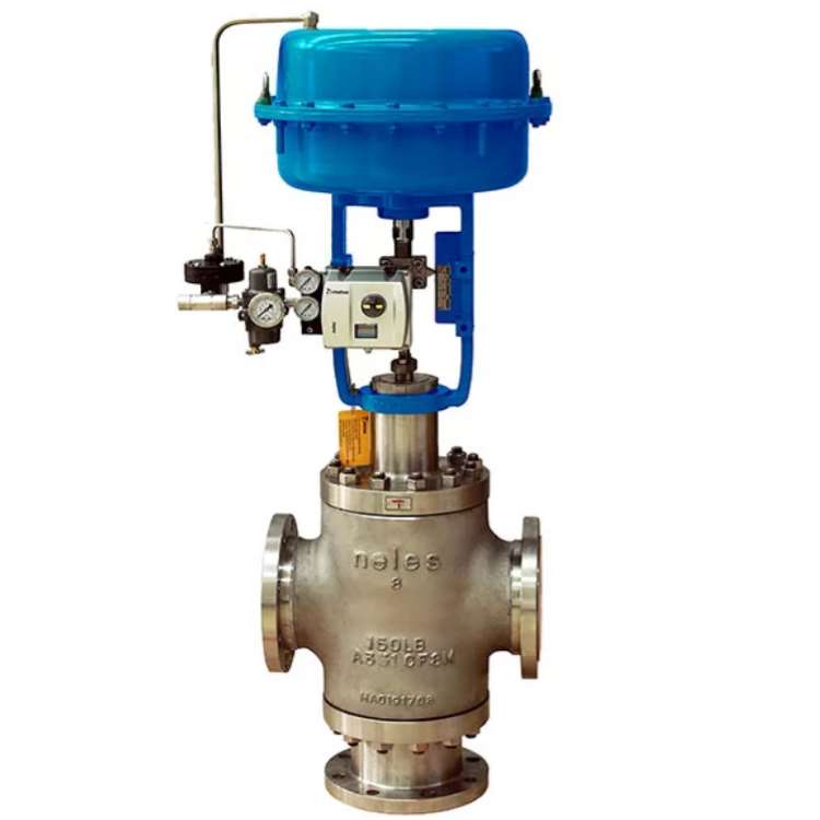 Wholesale high quality Metso Series GW of Neles Three-way Globe Valve ...